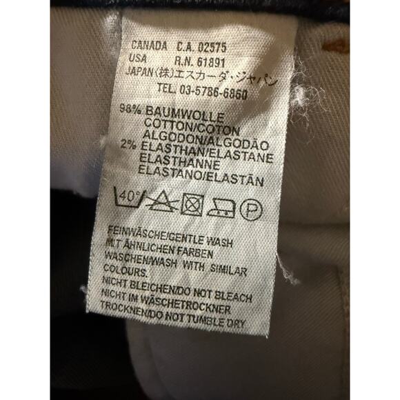 Escada Sport Women's Bootcut Jeans, Size 40 Italian (34" Waist), Made In Italy - Picture 7 of 7